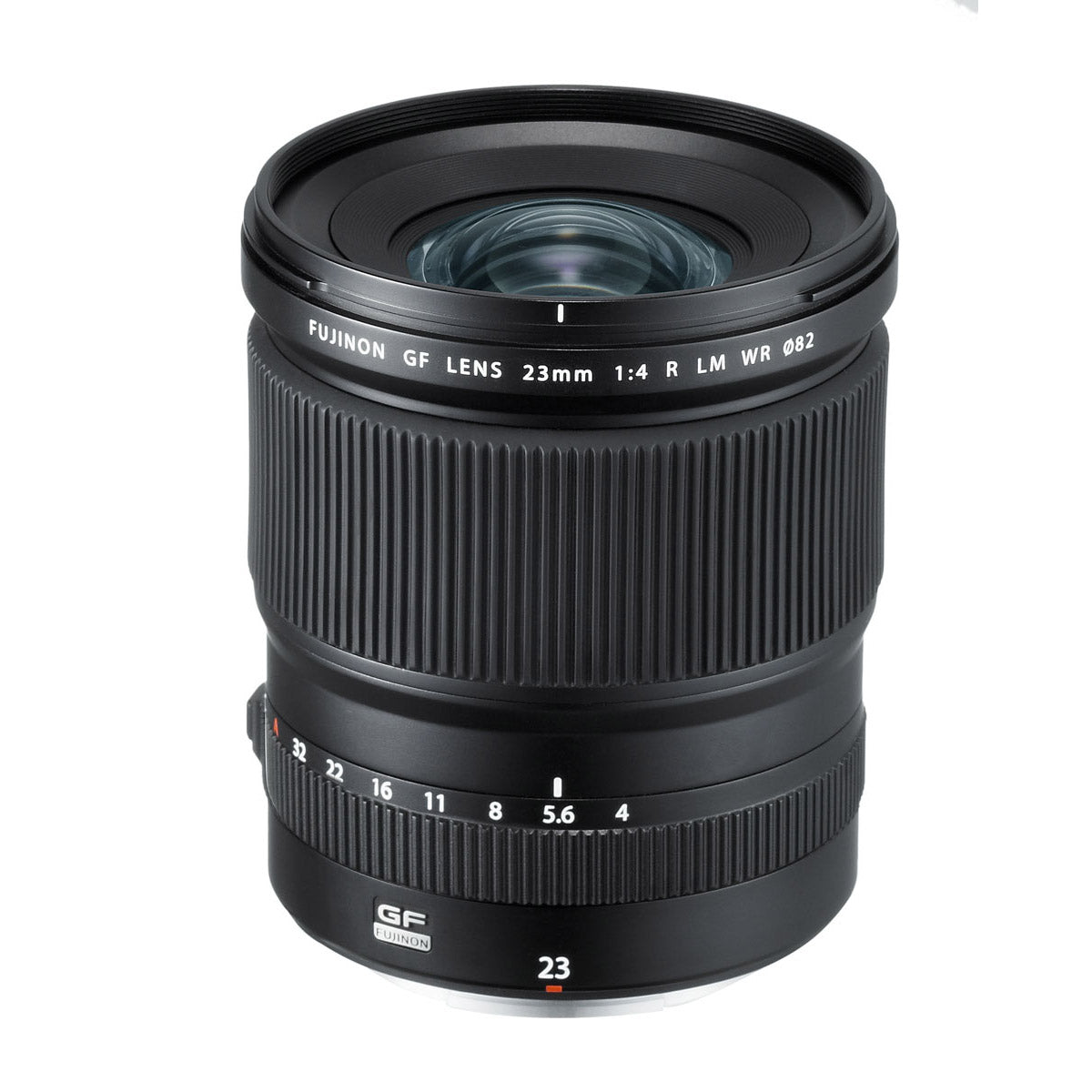 Fujifilm GF 23mm f4 R LM WR Lens top angle