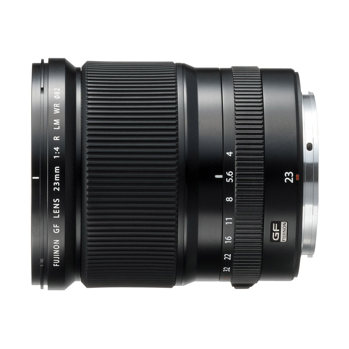 Fujifilm GF 23mm f4 R LM WR Lens side