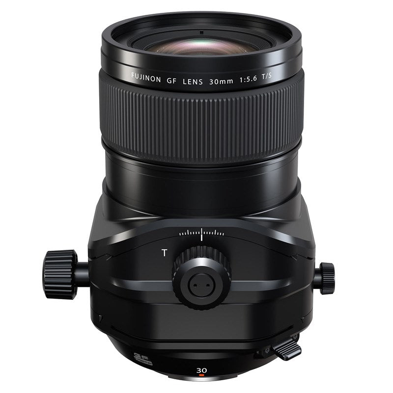 Fujifilm GF 30mm f5.6 T/S Tilt Shift Lens side