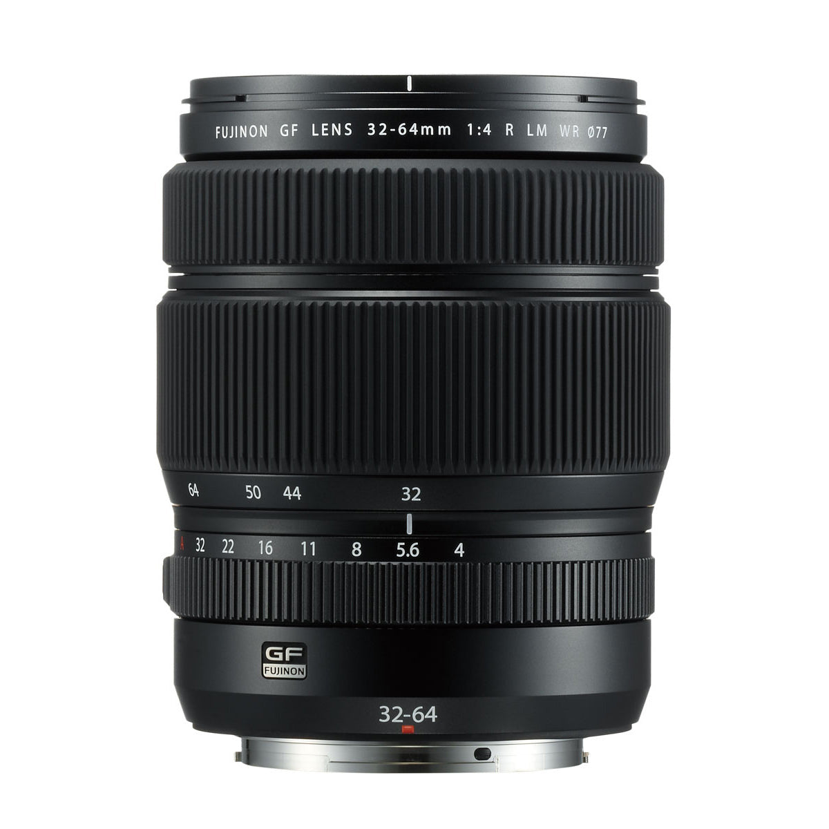 Fujifilm GF 32-64mm f4 R LM WR Lens top