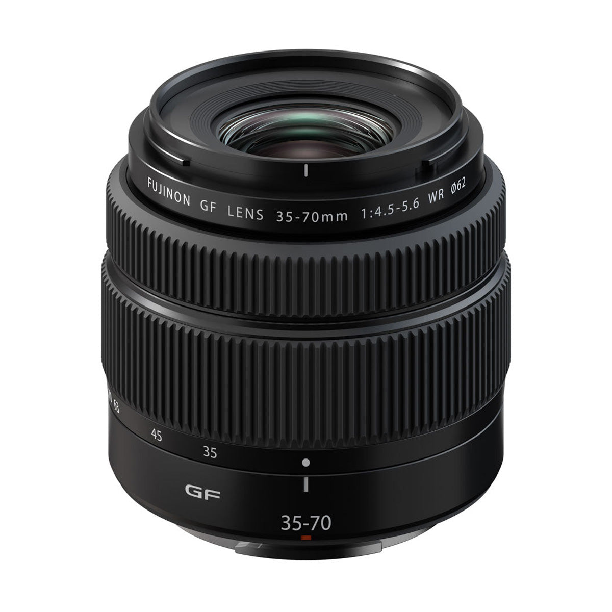 Fujifilm GF 35-70mm f4.5-5.6 WR Lens top angle