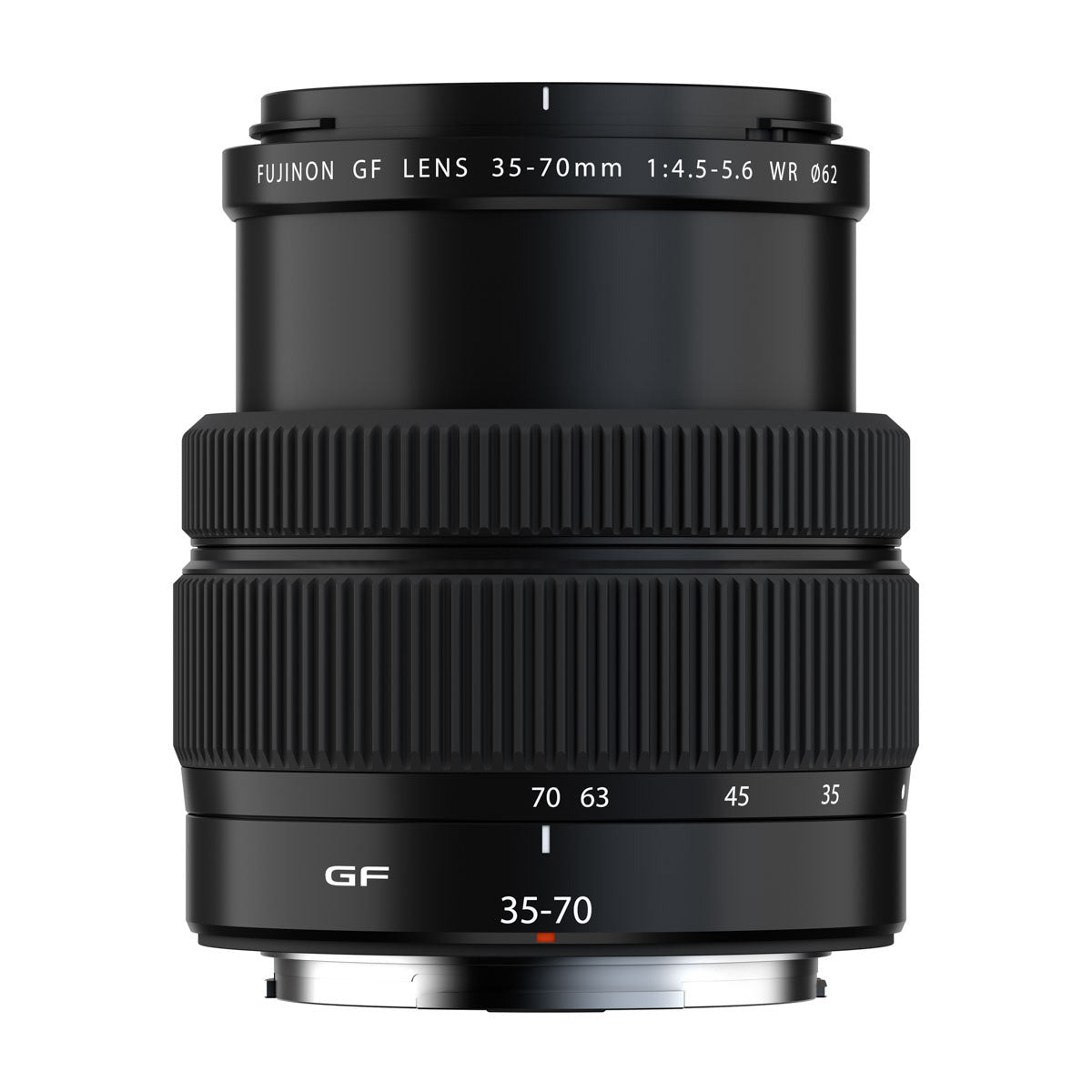 Fujifilm GF 35-70mm f4.5-5.6 WR Lens top at 70mm