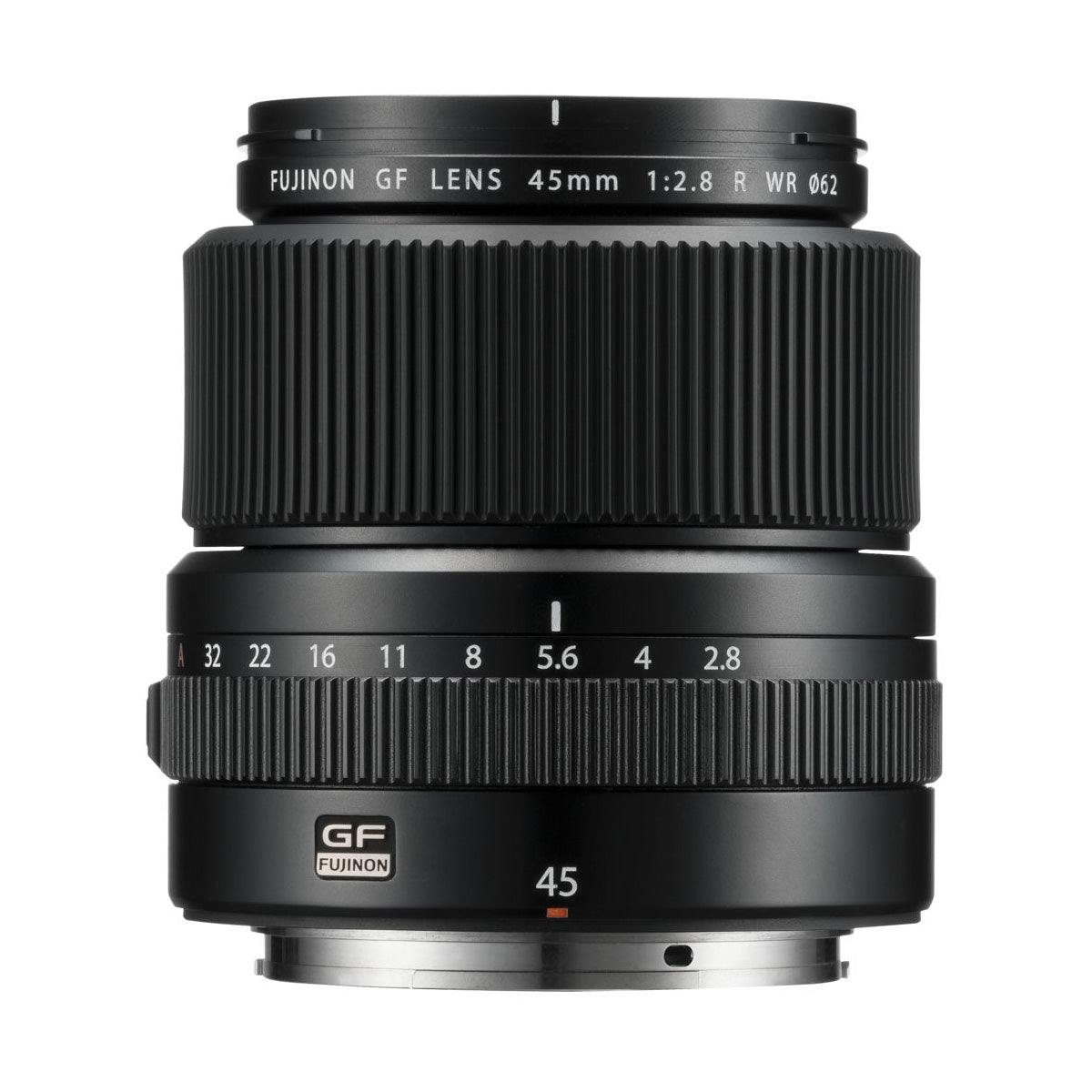 Fujifilm GF 45mm f2.8 R WR Lens top