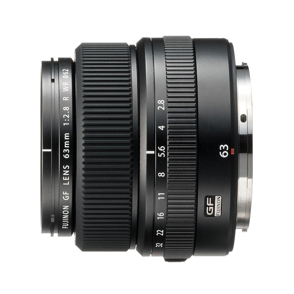 Fujifilm GF 63mm f2.8 R WR Lens side