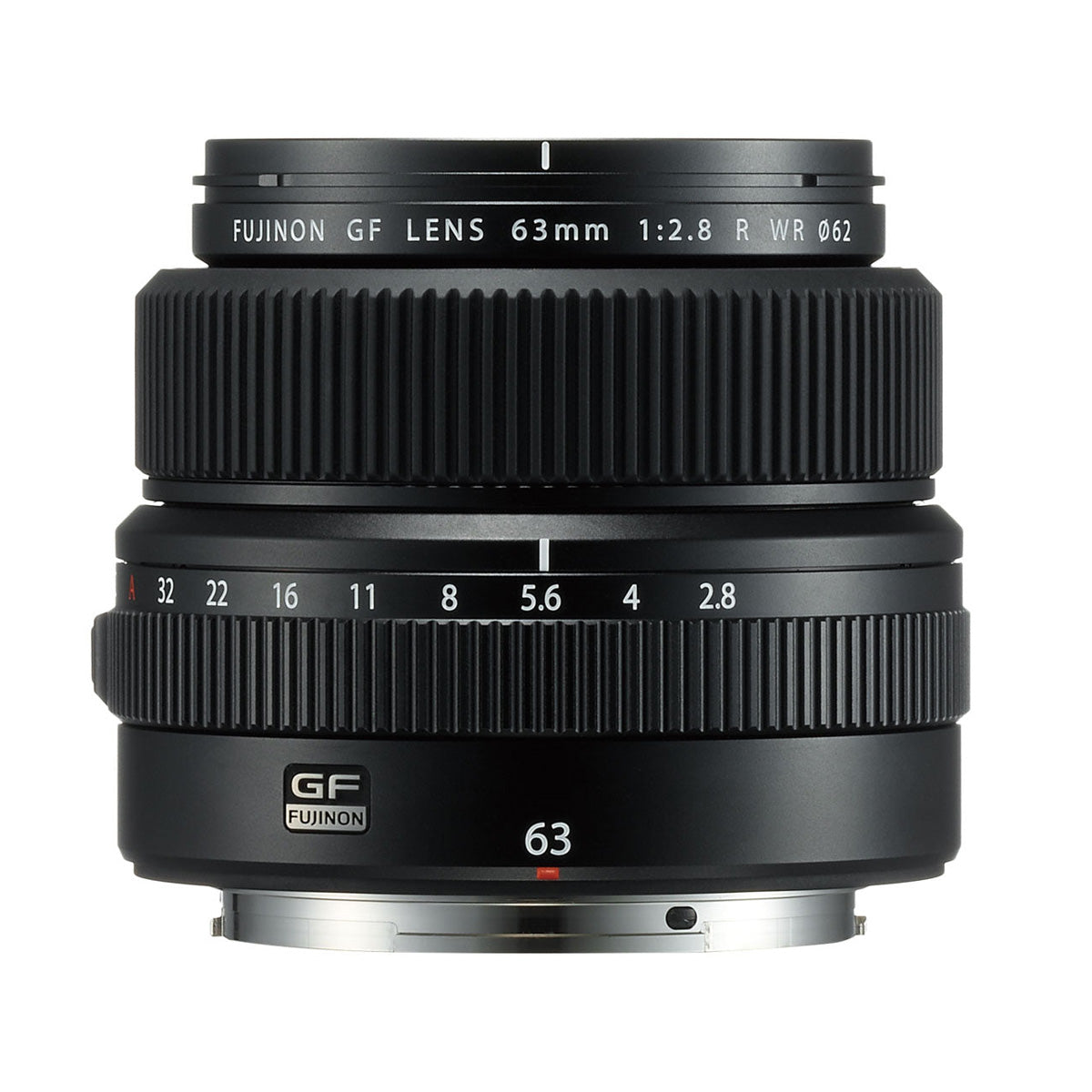 Fujifilm GF 63mm f2.8 R WR Lens top