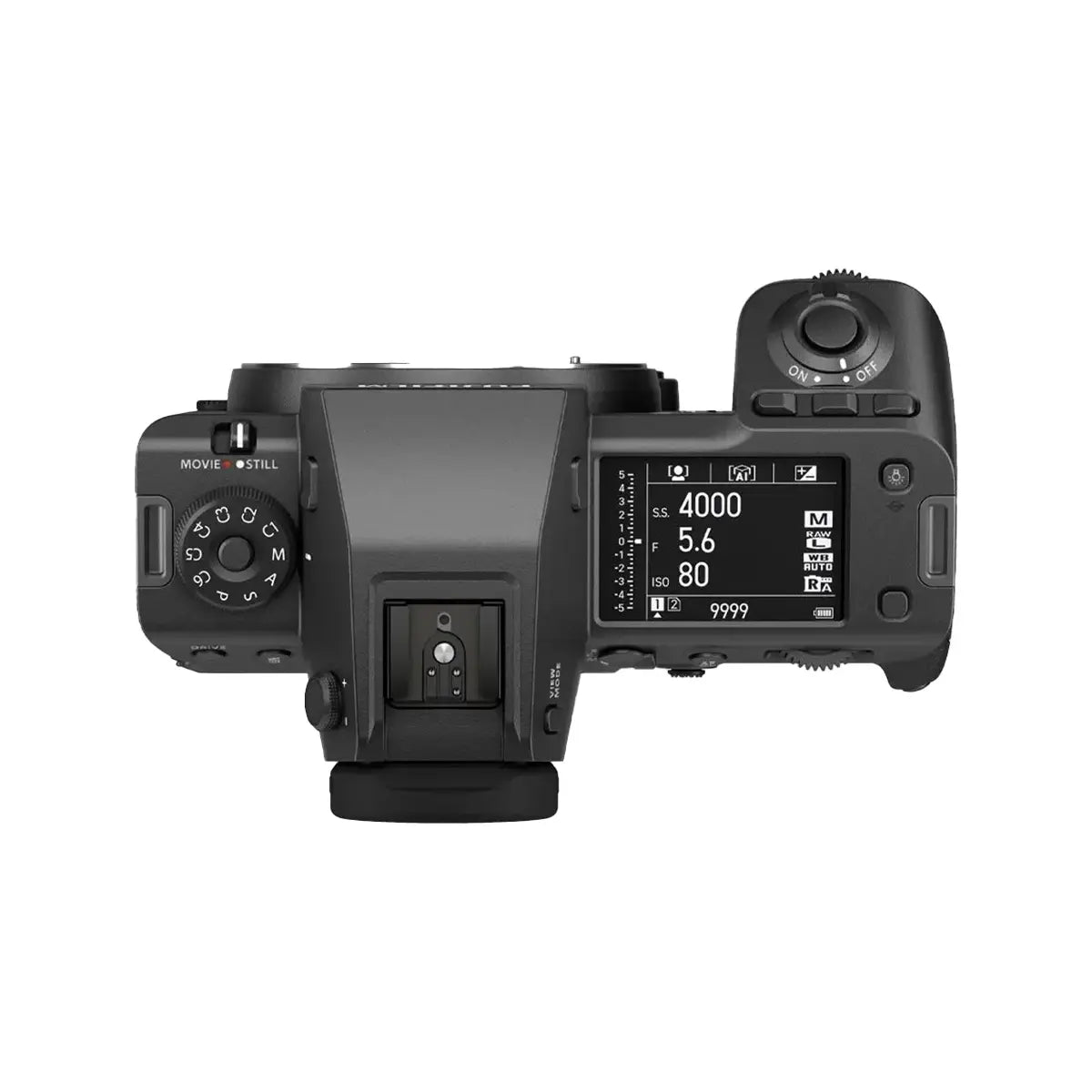 Fujifilm GFX 100 II Medium Format Camera Body top