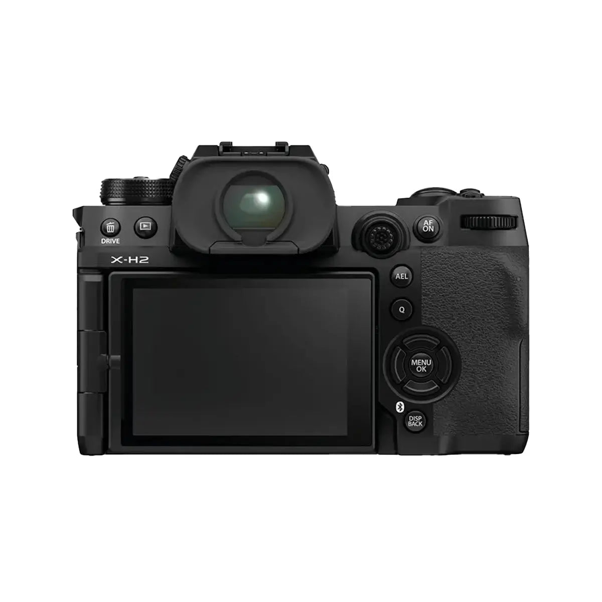 Fujifilm X-H2 Black back