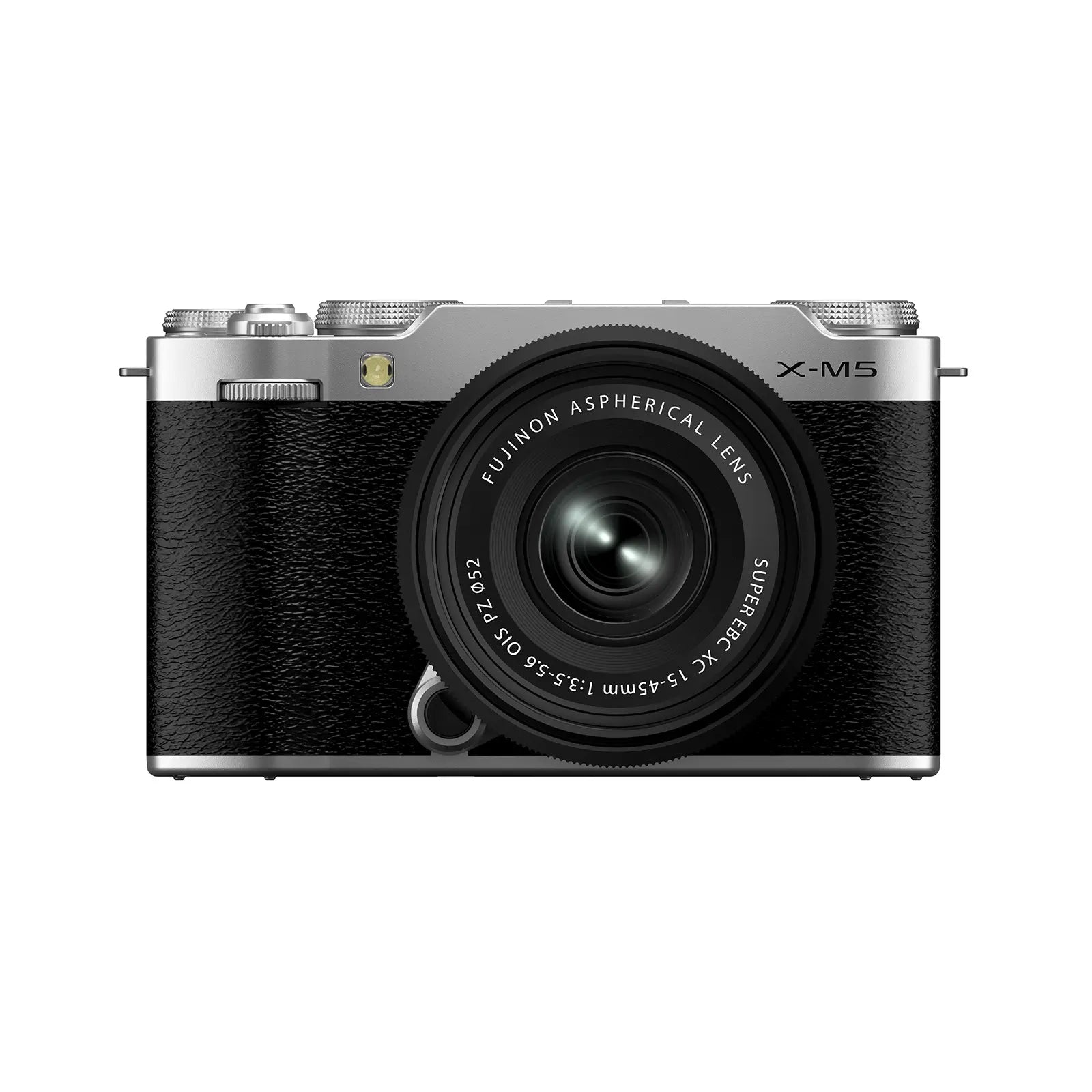 Fujifilm X-M5 with XC 15-45mm Lens - Silver (Black Lens)