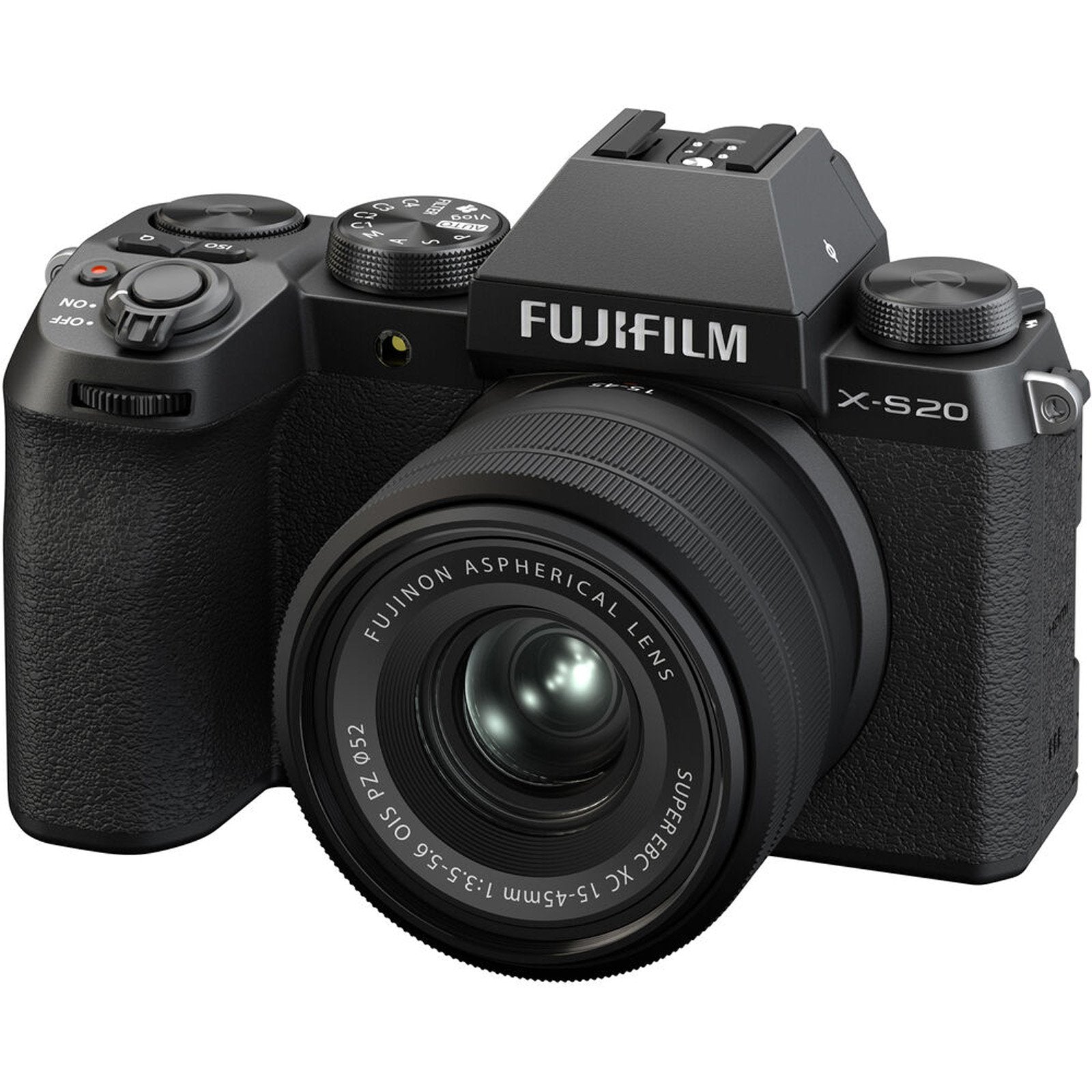 Fujifilm X-S20 Mirrorless Camera with XC 15-45mm Lens Vlogger Kit