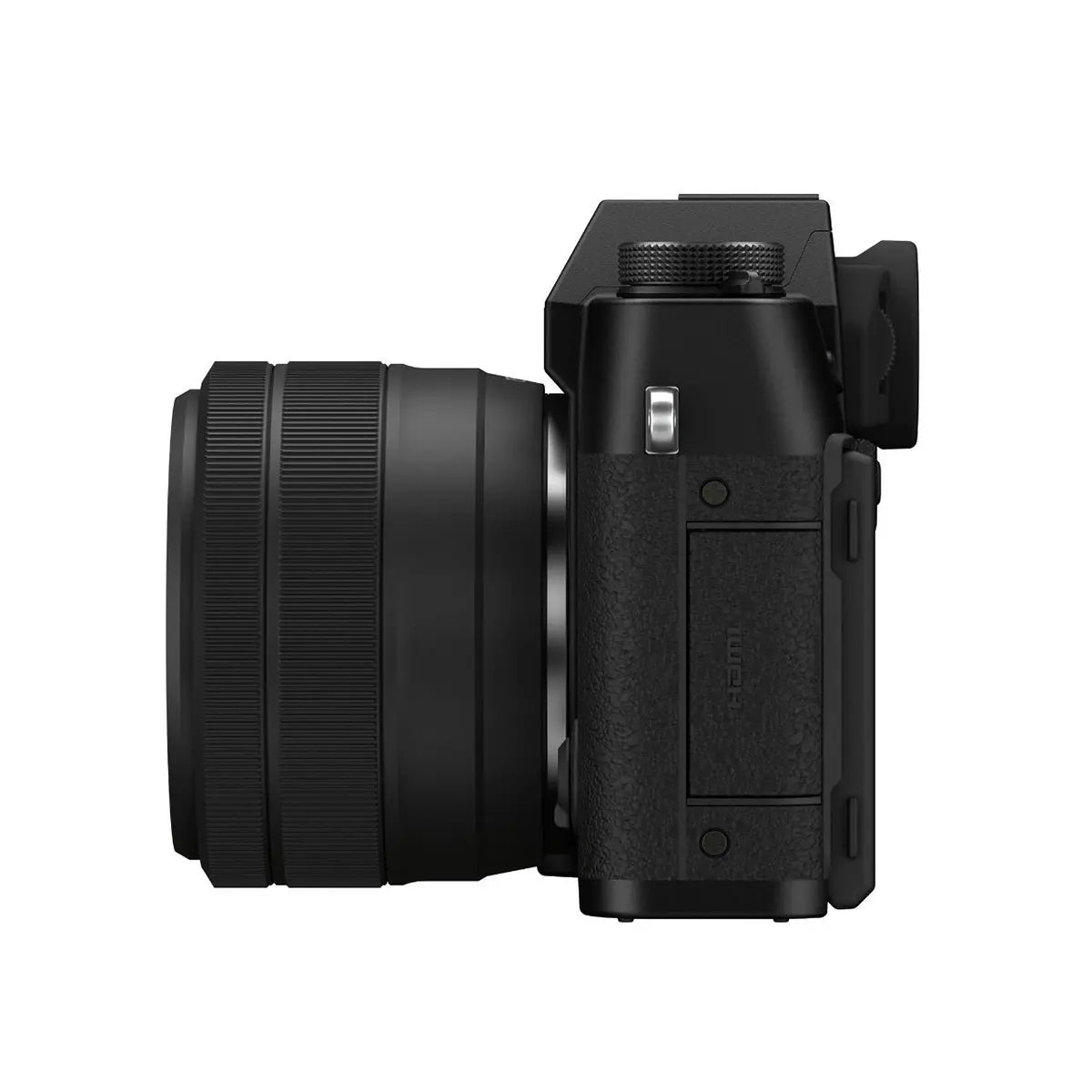 Fujifilm X-T30 II Mirrorless Camera Body & XC 15-45mm F3.5-5.6 OIS PZ Lens - Black side