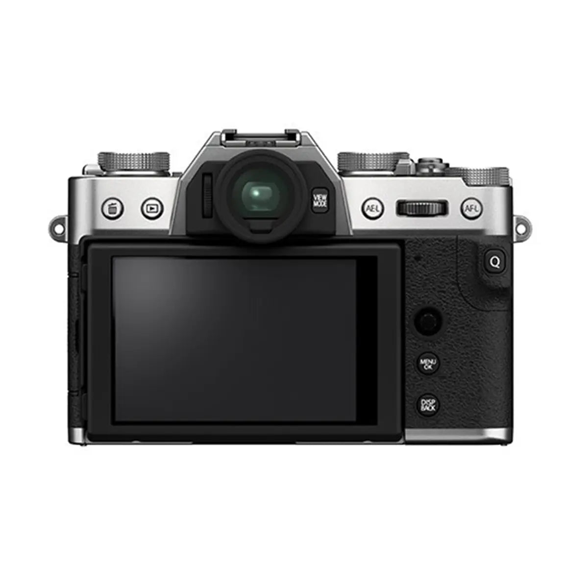 Fujifilm X-T30 II Mirrorless Camera Body & XF 18-55mm F2.8-4 R LM OIS Lens - Silver back