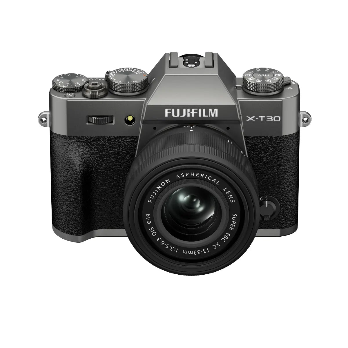 Fujifilm X-T30 camera on a white background