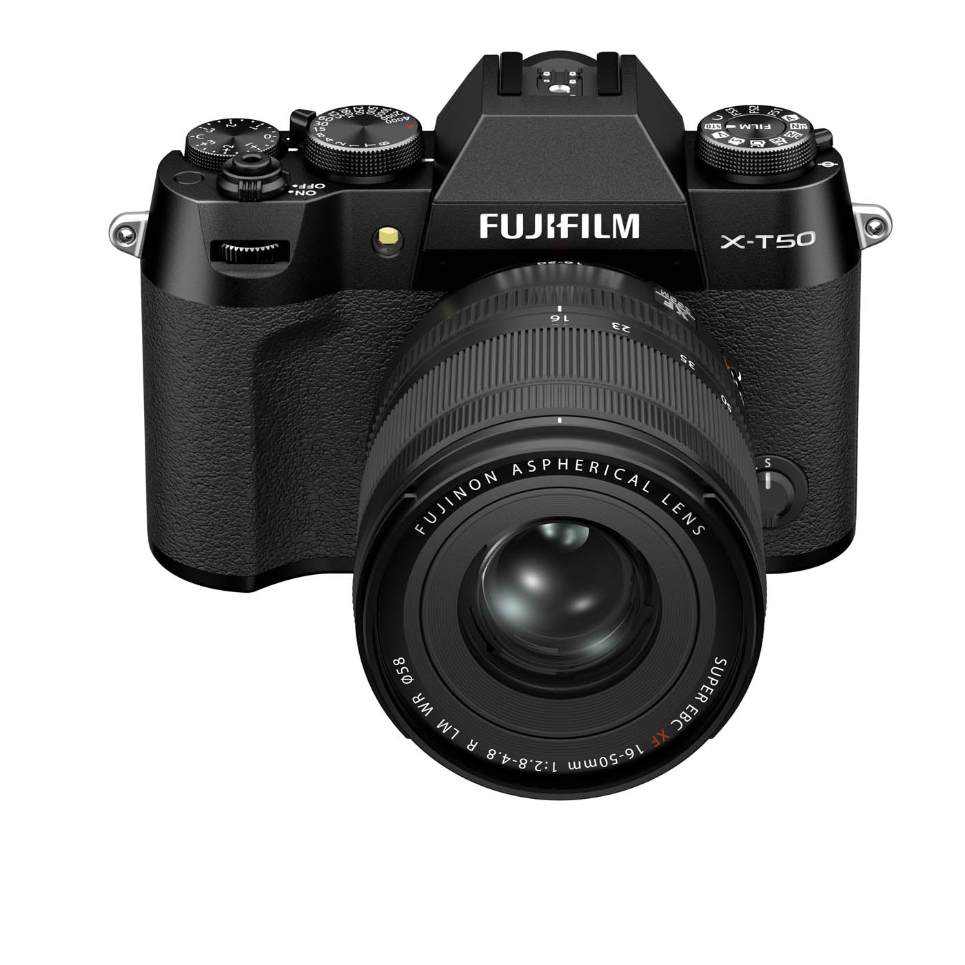 Fujifilm X-T50 Camera with XF 16-50mm F2.8-4.8 R LM WR Lens - Black