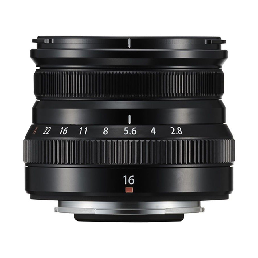 Fujifilm XF 16mm f2.8 R WR Lens - Black top