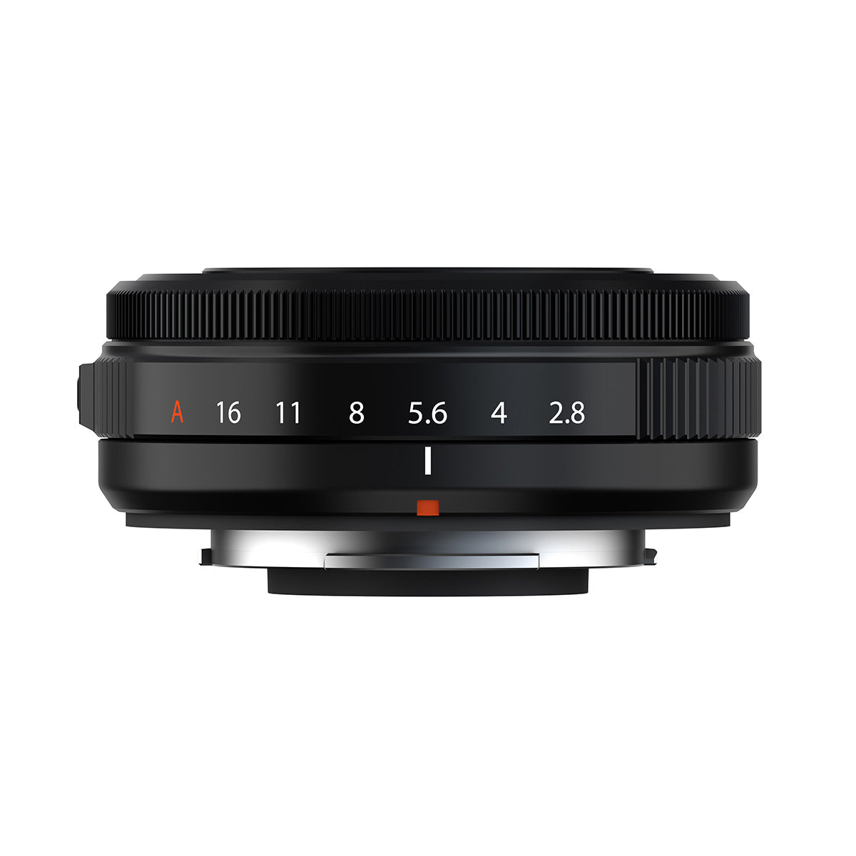 Fujifilm XF 27mm F2.8 R WR Lens product photo side vertical