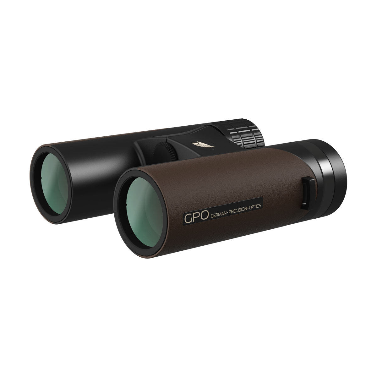 GPO Passion ED 10x32 Binoculars - Black/Brown