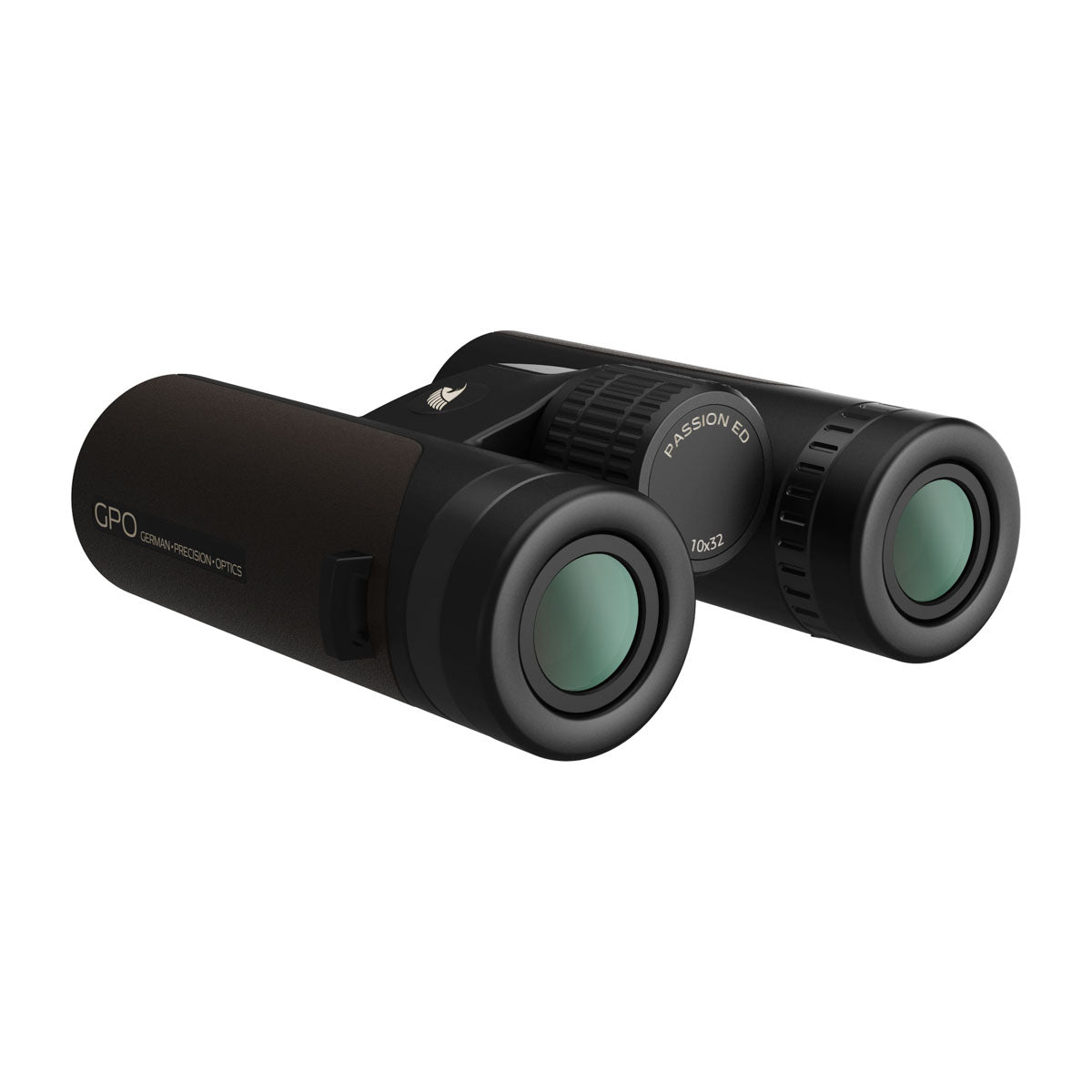 GPO Passion ED 10x32 Binoculars - Black/Brown