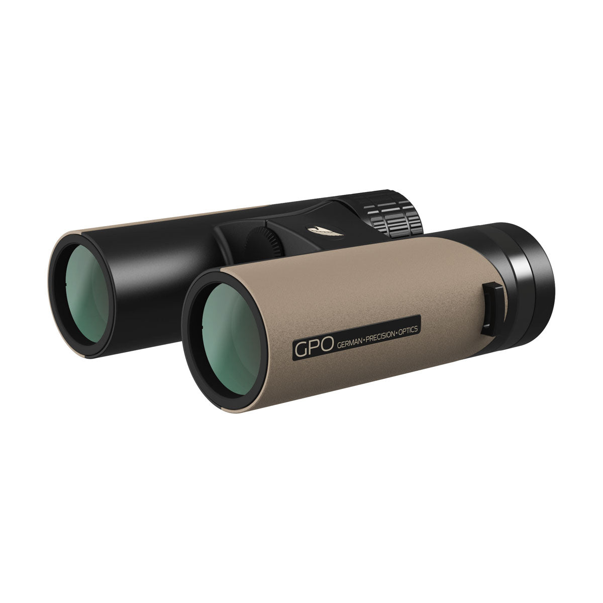 GPO Passion ED 10x32 Binoculars - Black/Sand