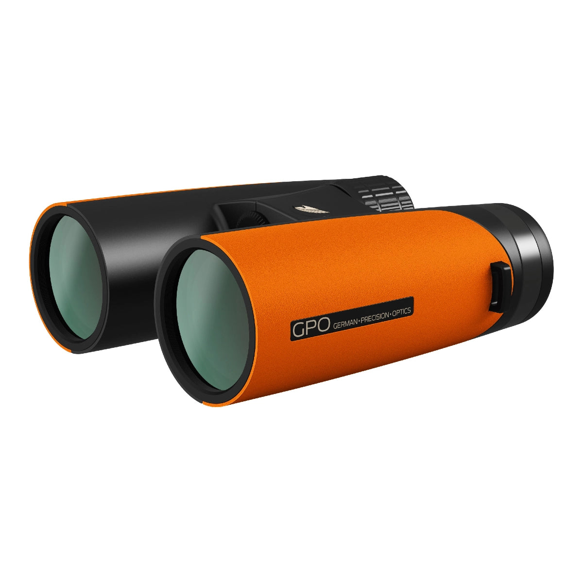 GPO Passion ED 10x42 Binoculars - Orange front