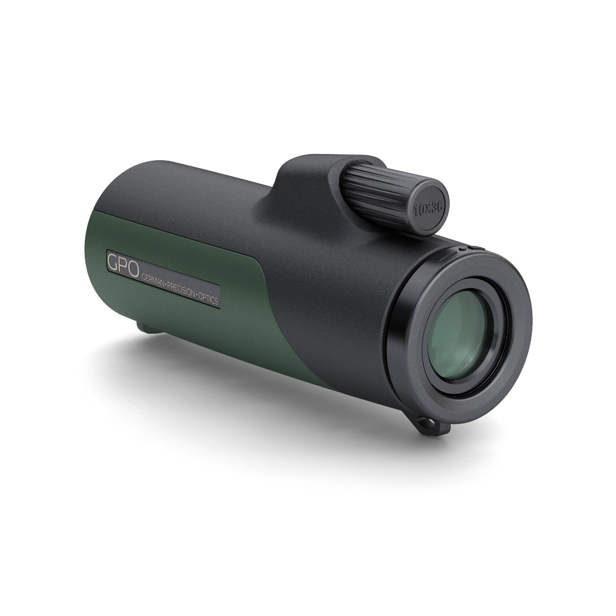 GPO Passion Mono 10x36 HD Monocular - Black/Green back