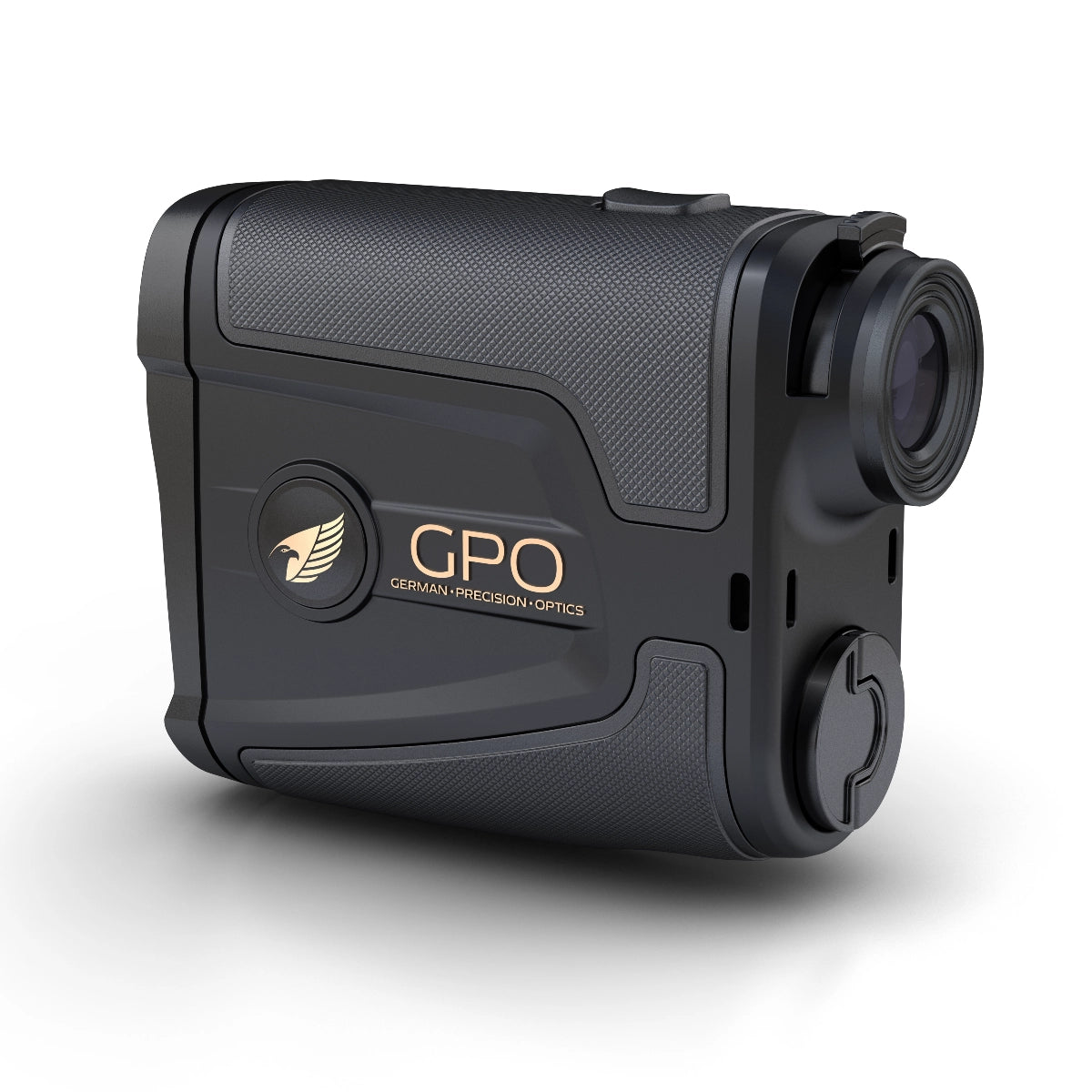 GPO Rangetracker 2000 OLED 6x20 Laser Rangefinder - Black side back