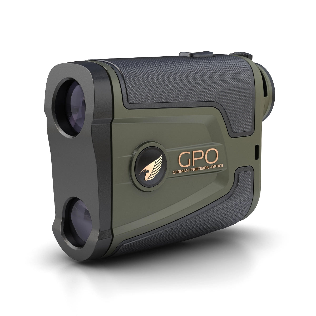 GPO Rangetracker 2000 OLED 6x20 Laser Rangefinder - Green front side