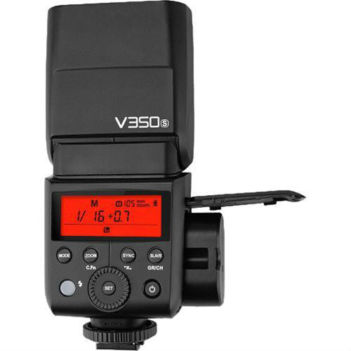 Godox V350-S - Flash With Battery For Sony product photo of back with battery