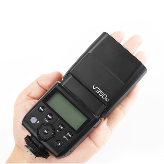 Godox V350C - Flash With Battery For Canon product photo back in hand