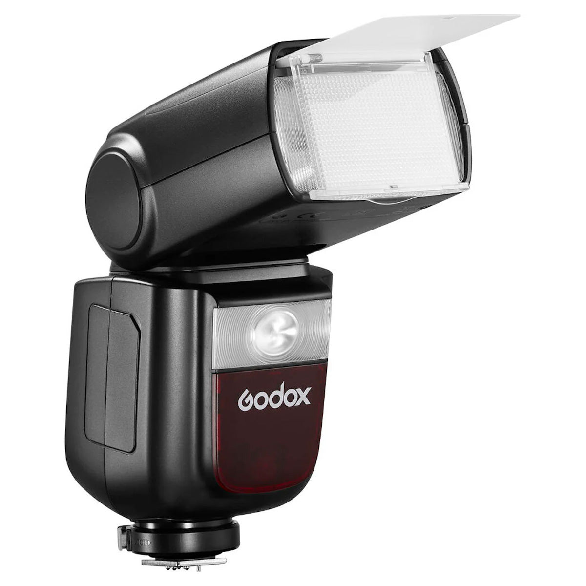 Godox V860III-O - Flash With Battery For Olympus/Panasonic product photo front with deflector plate