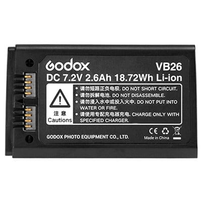 Godox VB26 - Battery for V1, V860III and MF-R76 product photo top