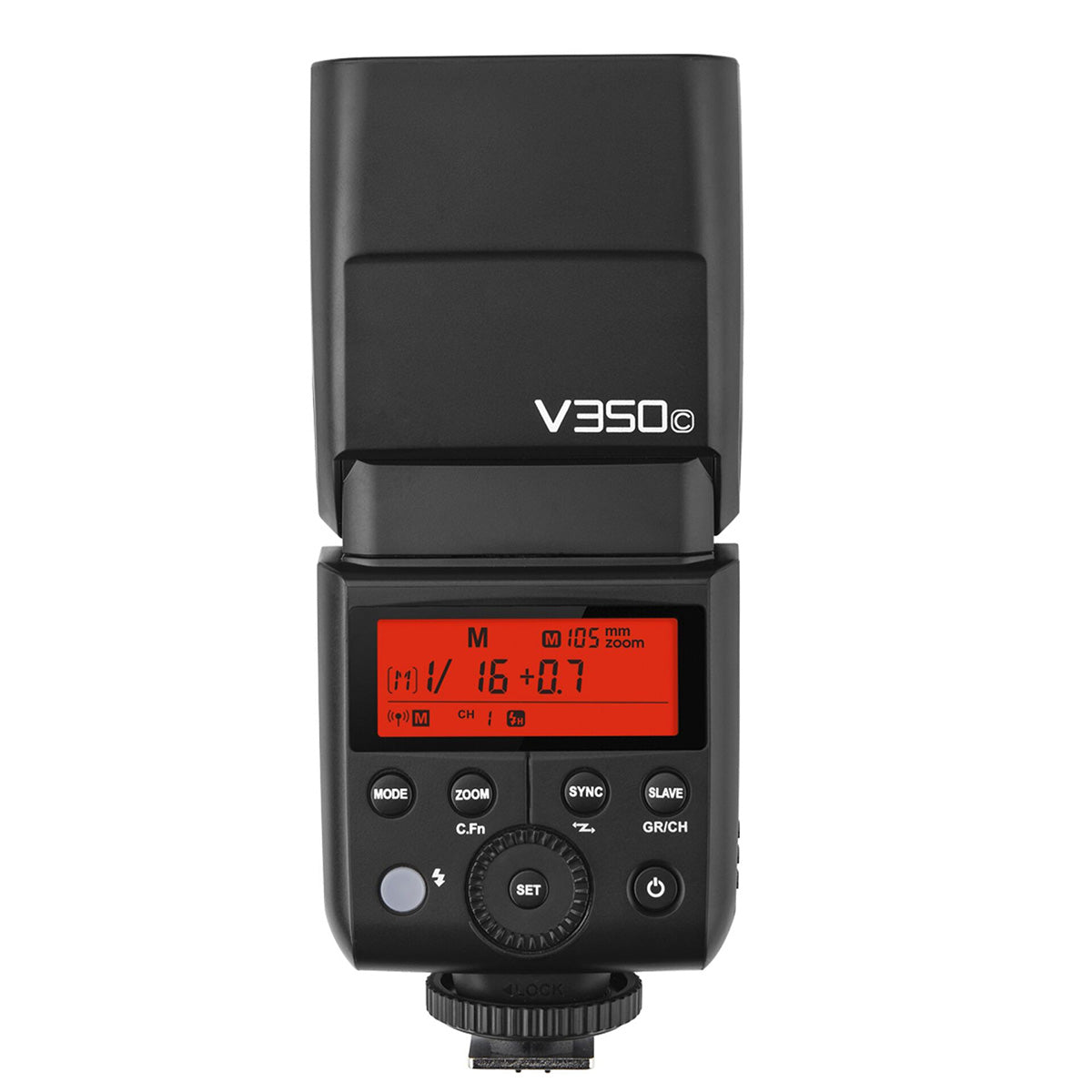 Godox V350 - O - Flash With Battery For Oly/Pan product photos back