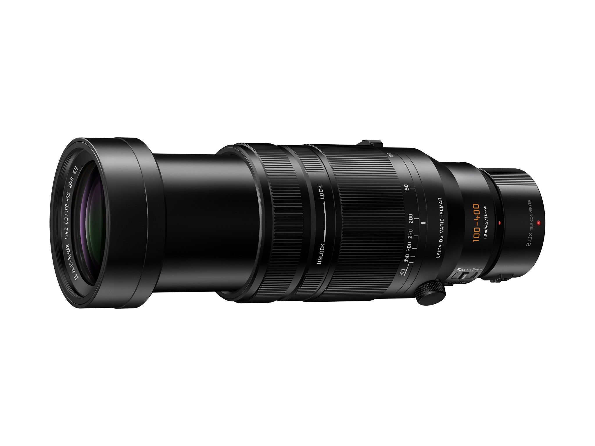 Panasonic Leica Elmar 100-400mm f/4-6.3 ASPH Lens (H-RSA100400E)