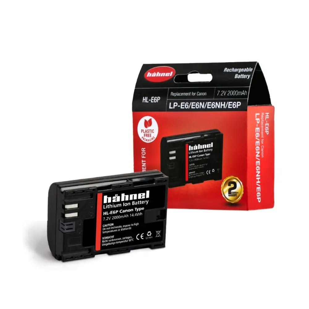 Hahnel HL-E6 / LP-E6 - Canon Battery