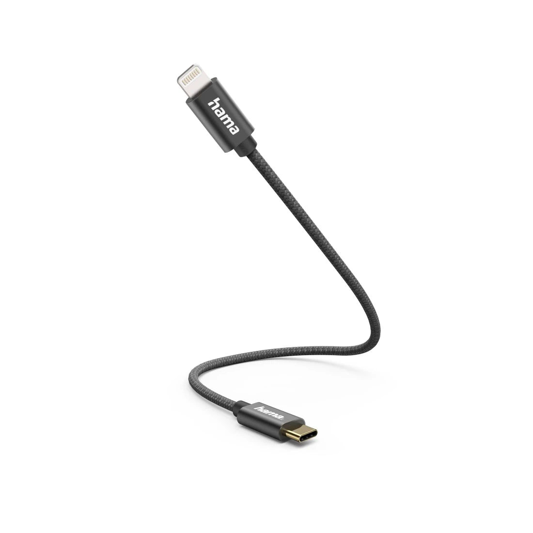 Hama USB cable with connectors on a white background