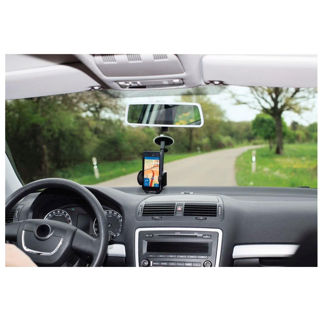 Hama “Multi” 2-in-1 Car Mobile Phone Holder Kit for Vent and Windscreen