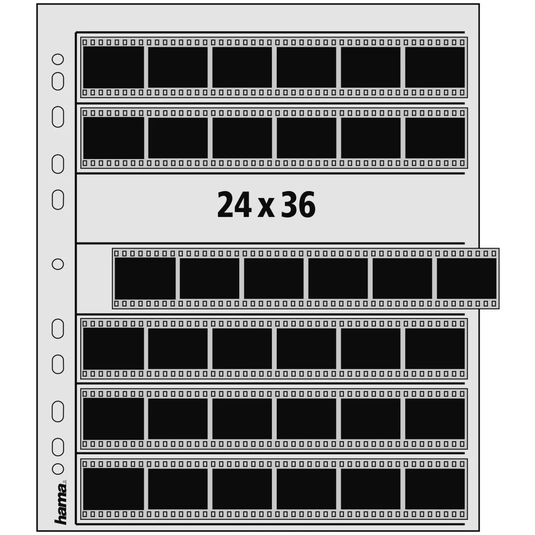 Hama Negative Sleeves (24x36mm, 25 Pack)