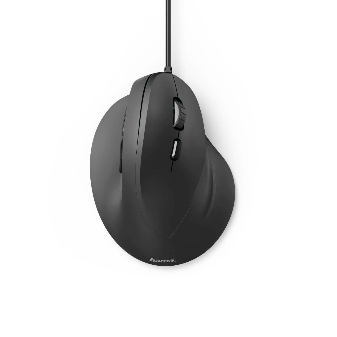 Hama Vertical Ergonomic “EMC-500” Wired Mouse – 6 Buttons (Black)