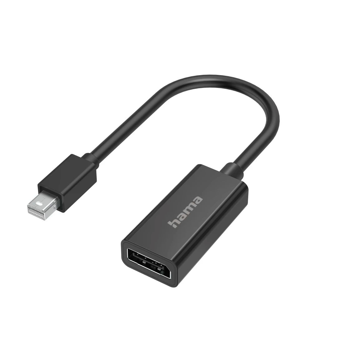 Hama Video Adapter, Mini DisplayPort Plug - DisplayPort Socket, Ultra-