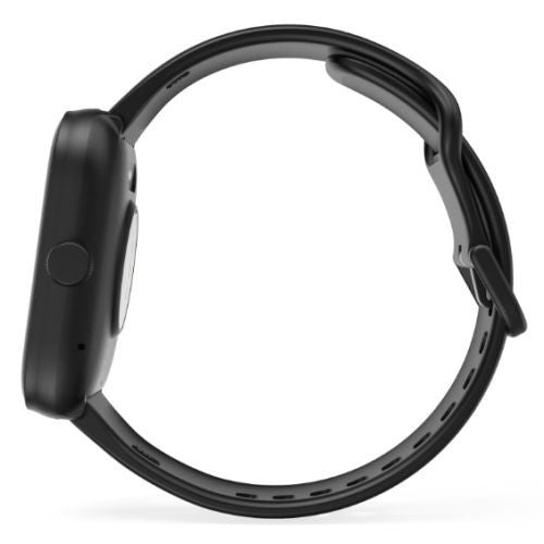 Hama 5000 Fitness Tracker Smart Watch, 1.65" LCD Touch Screen, Waterproof, Hands-Free Calling, Black