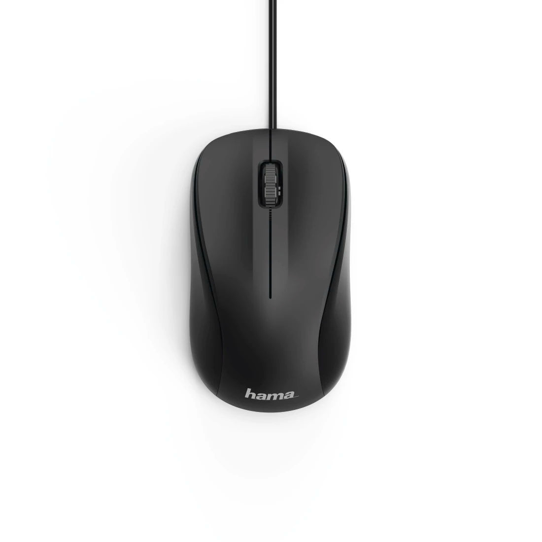 Hama "MC-300" Optical 3-Button Mouse, Cabled, black