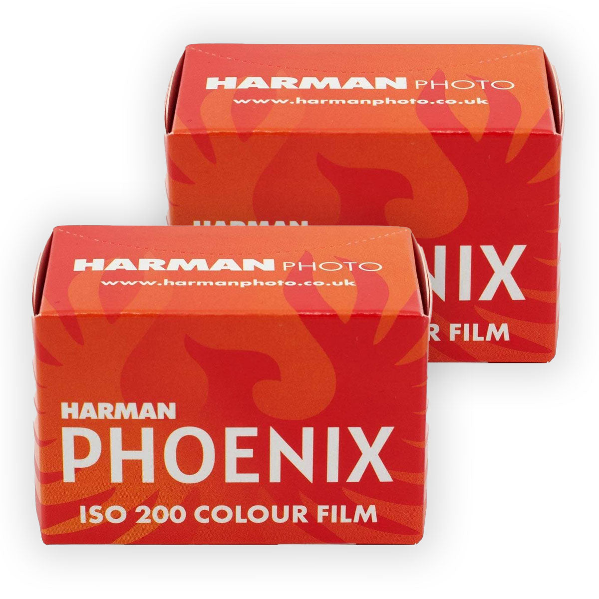 Harman Phoenix 200 ISO - 36 Exposures 35mm Colour Film 2 pack