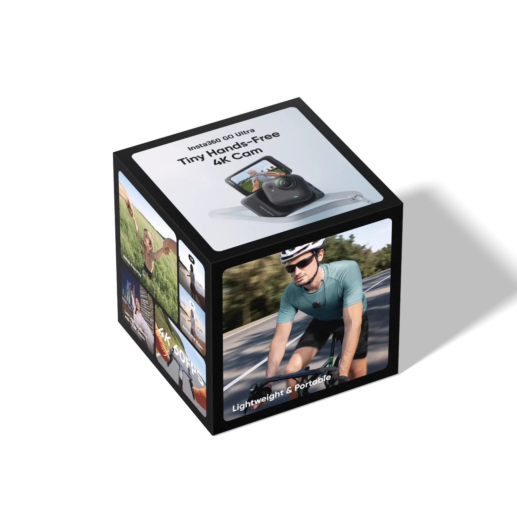 Insta360 GO Ultra Midnight Black - Standard Bundle