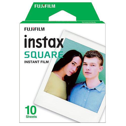 Instax Square film 10 shots - out of date 07/2024 front angle