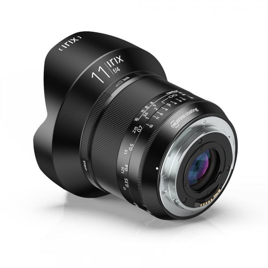 Irix 11mm F4 Blackstone Ultra Wide Angle Lens - Nikon back angle