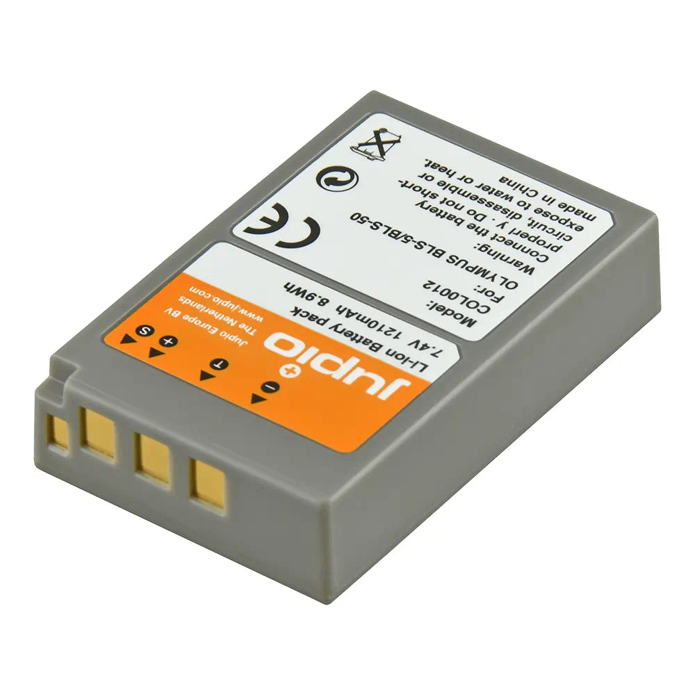 Jupio Olympus BLS-5 / BLS-50 Battery
