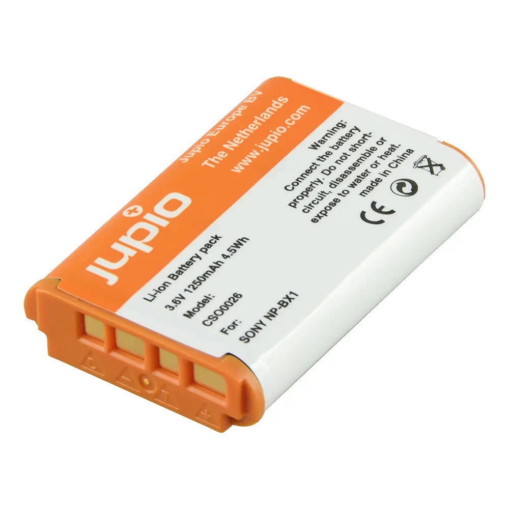 Jupio Sony NP-BX1 1250 mAh Battery