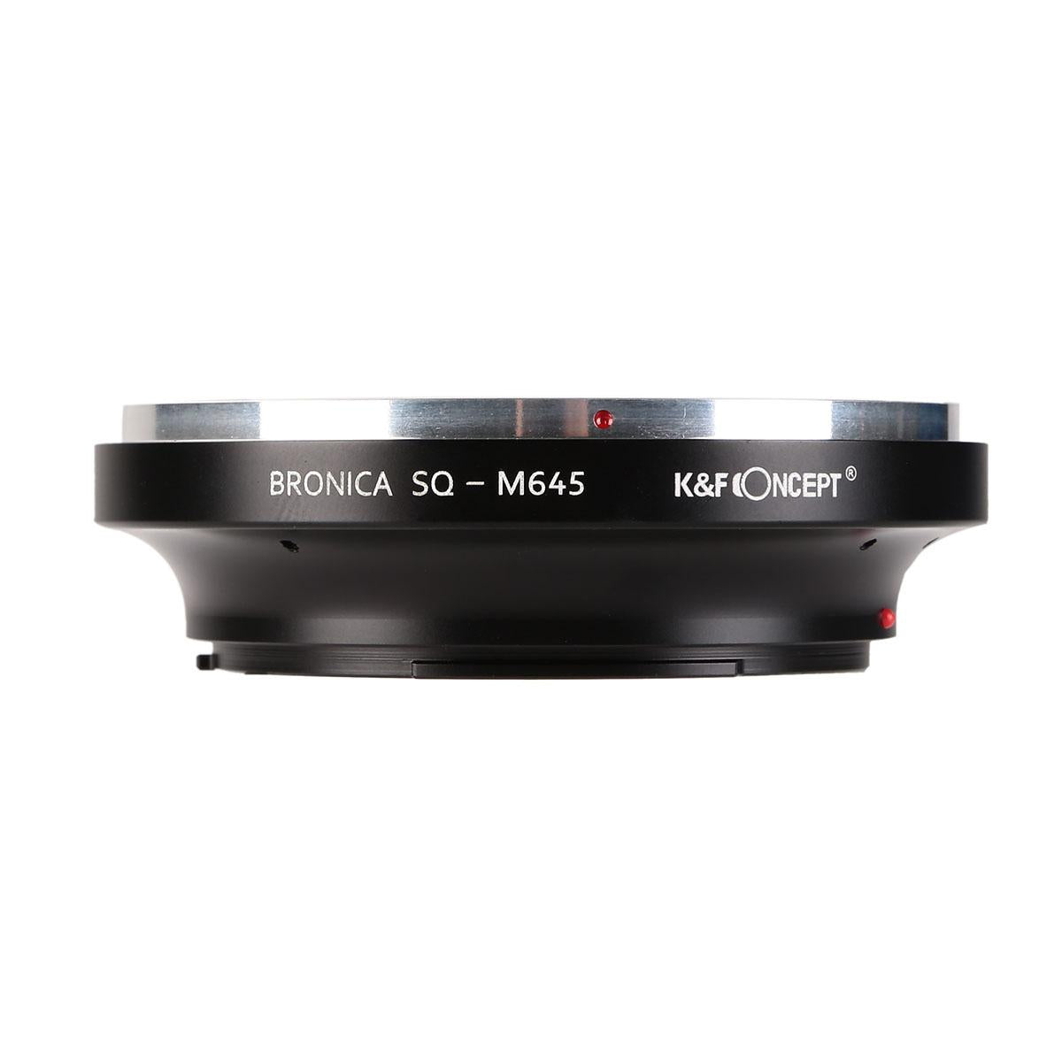 K&F Concept Bronica SQ Lens to Mamiya 645 Mount Camera Body Lens Mount Adapter - KF06.134