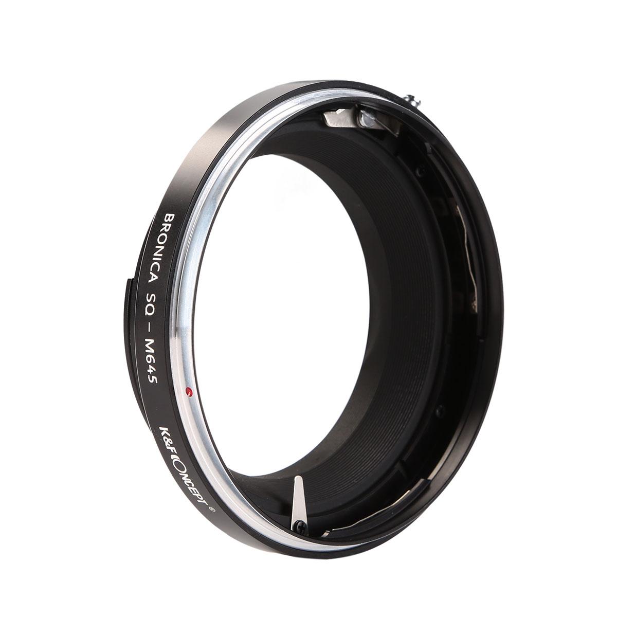 K&F Concept Bronica SQ Lens to Mamiya 645 Mount Camera Body Lens Mount Adapter - KF06.134