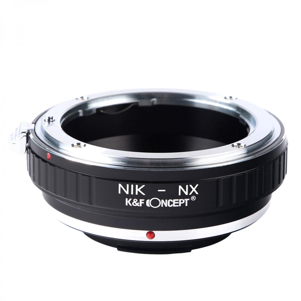 K&F Concept Nikon F Lenses to Samsung NX Lens Mount Adapter K&F Concept M11251 Lens Adapter