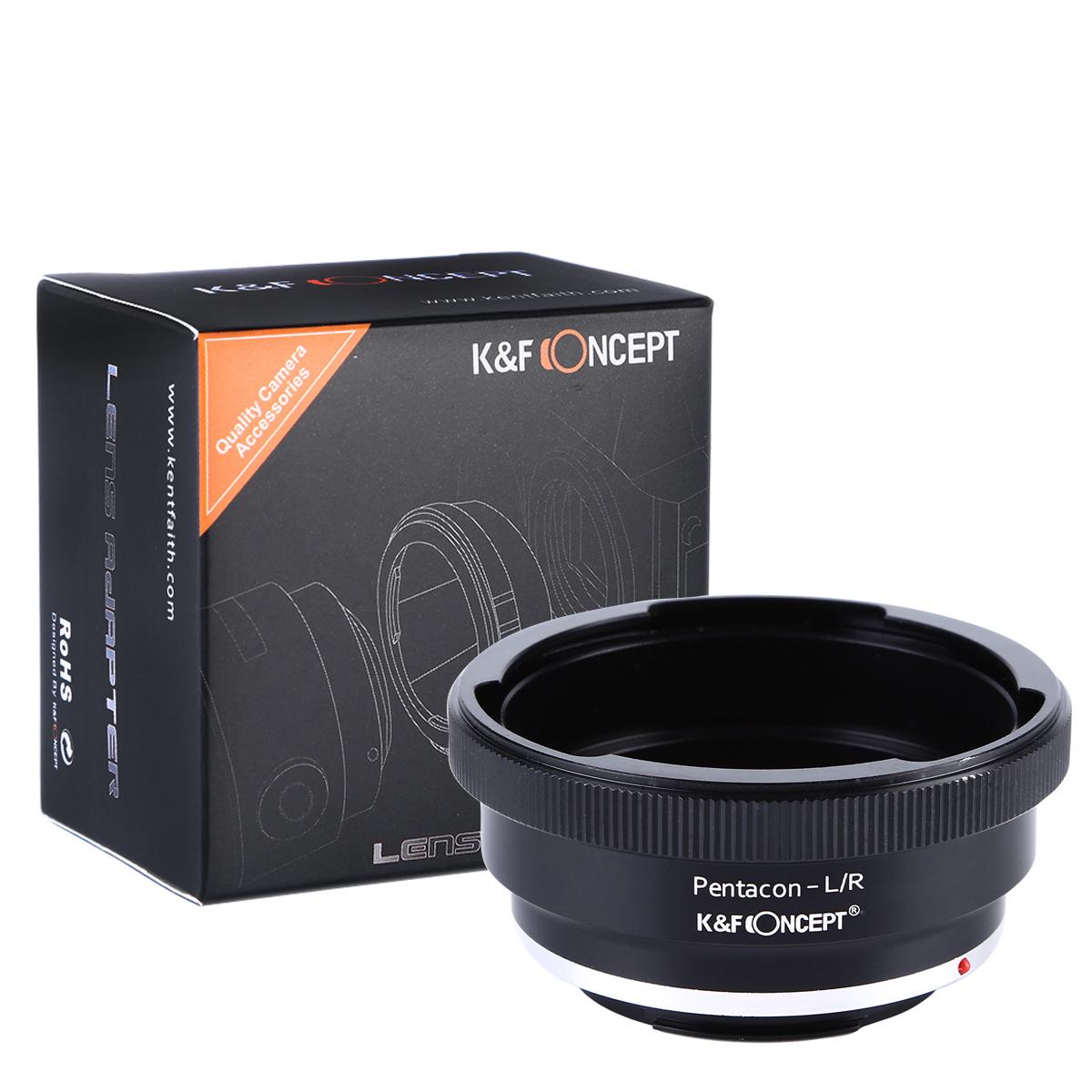 K&F Concept Pentacon 6 Kiev 60 Lenses to Leica R Lens Mount Adapter K&F Concept M27321 Lens Adapter